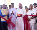 Mangaluru: Bishop Dr Aloysius inaugurates mega auditorium at Vamanjoor on NH 169
